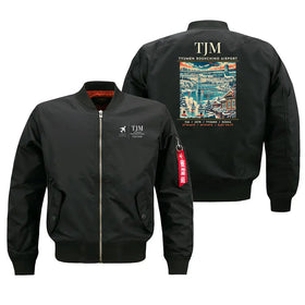Tyumen Roshchino International Airport (TJM) Bomber Jacket