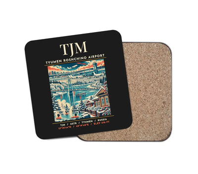 TJM - Poster - Coaster - Black