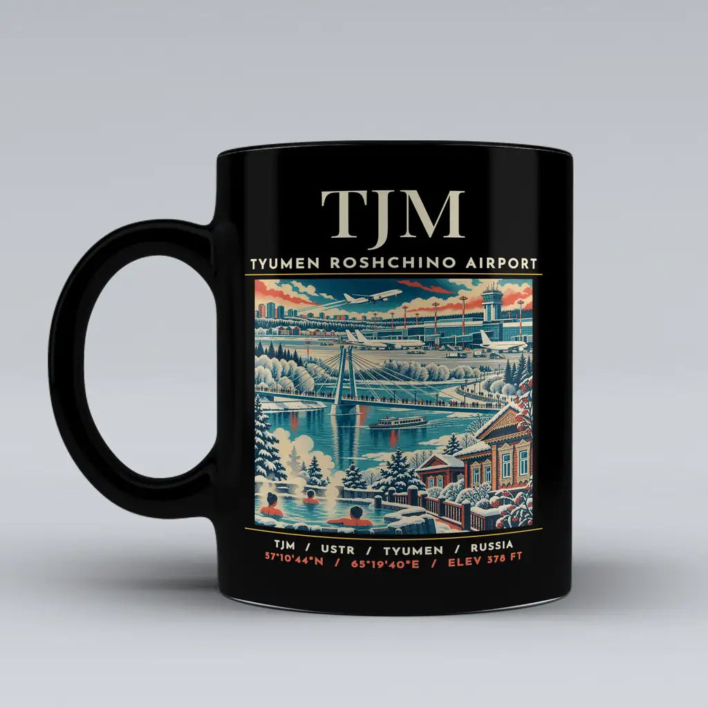 TJM - Poster - Mug - Black