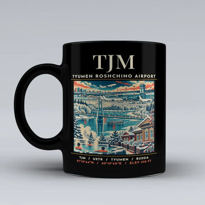 TJM - Poster - Mug - Black