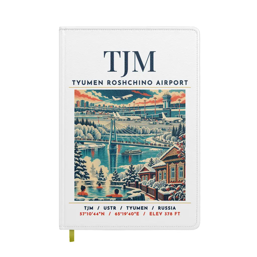 TJM - Poster - Notebook - White