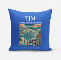 Thumbnail for TJM - Poster - Pillow - Blue