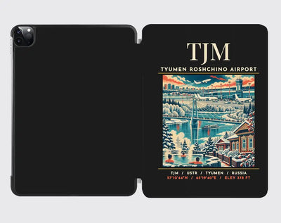 TJM - Poster - iPad Case - Black