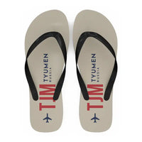 Thumbnail for Tyumen Roshchino International Airport (TJM) Slippers & Flip Flops - Slippers - Flip Flops - Code - Beige