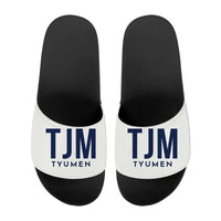 Thumbnail for Tyumen Roshchino International Airport (TJM) Slippers & Flip Flops - Slippers - Sport - Code - White