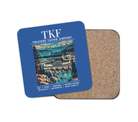 Thumbnail for TKF - Poster - Coaster - Blue