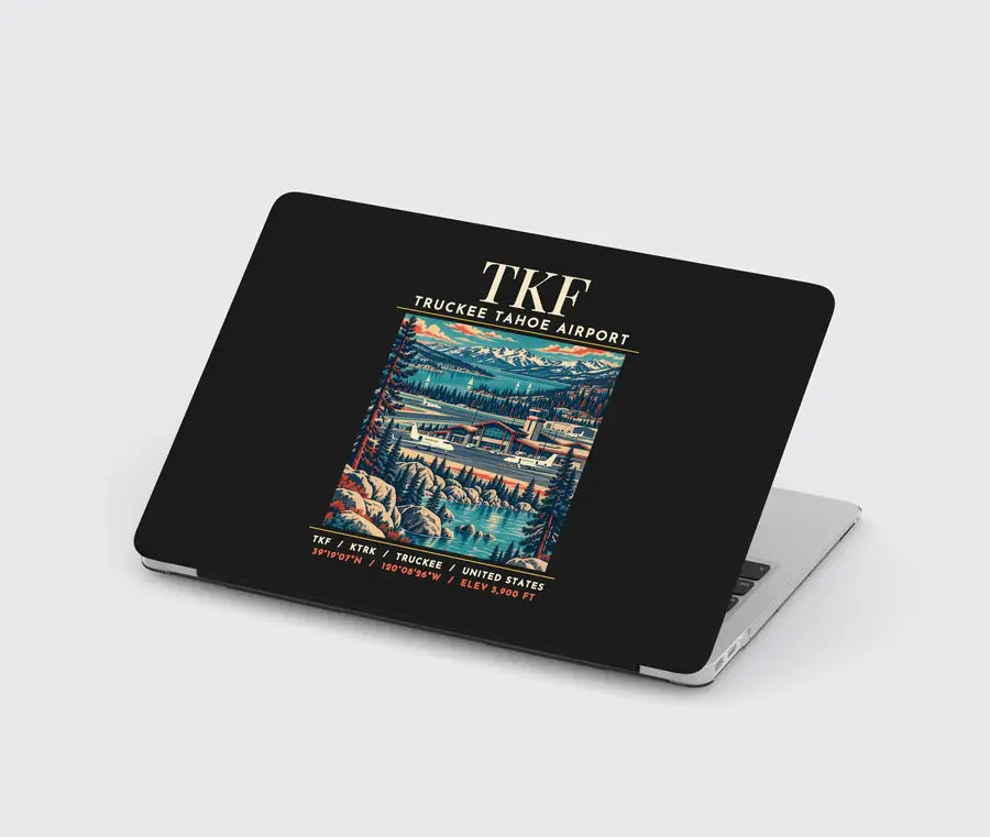 TKF - Poster - MacBook Case - Black