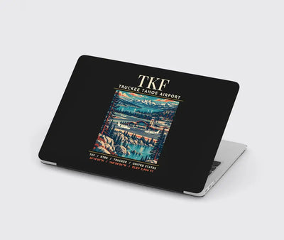 TKF - Poster - MacBook Case - Black