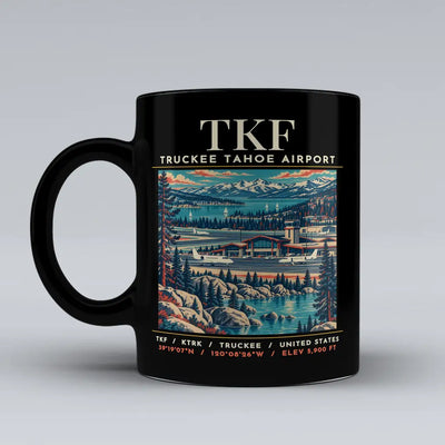TKF - Poster - Mug - Black