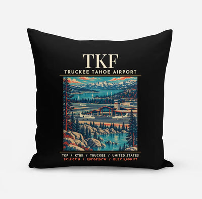 TKF - Poster - Pillow - Black