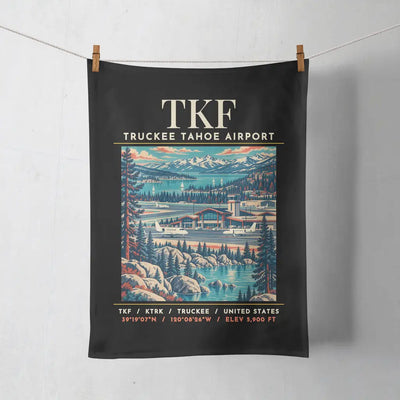 TKF - Poster - Towel - Black
