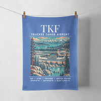 Thumbnail for TKF - Poster - Towel - Blue