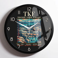 Thumbnail for TKF - Poster - Wall Clock Framed - Black