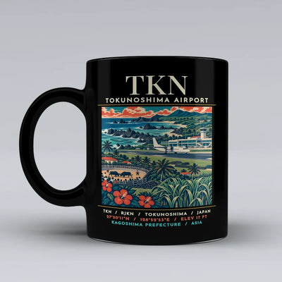 TKN - Poster - Mug - Black