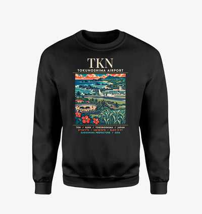 TKN - Poster - Sweatshirt - Black