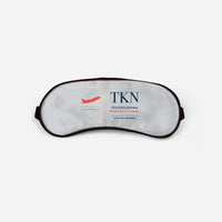 Thumbnail for Tokunoshima Airport (TKN) Sleep Masks - Sleep Mask - Front - Light Gray