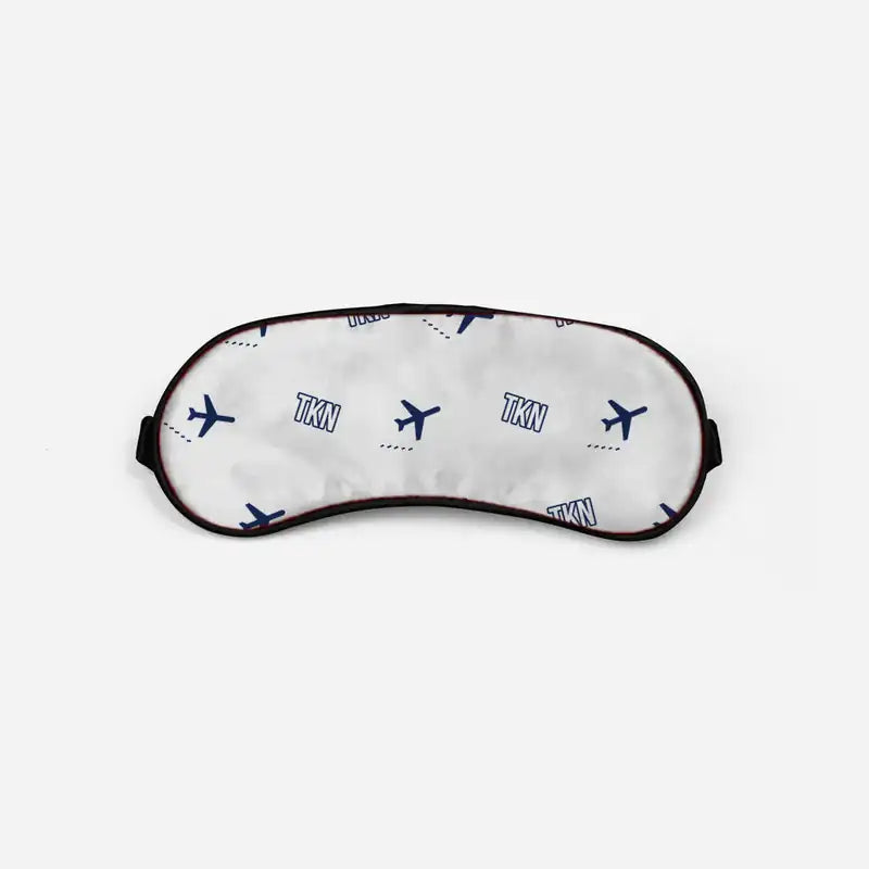 Tokunoshima Airport (TKN) Sleep Masks - Sleep Mask - Pattern - Light Gray