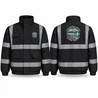 Thumbnail for Tallahassee International Airport (TLH) Reflective Winter Jackets - Badge - Black