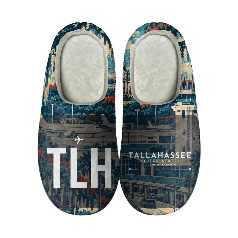 Tallahassee International Airport (TLH) Slippers & Flip Flops - Slippers - Cotton - Scene - Different