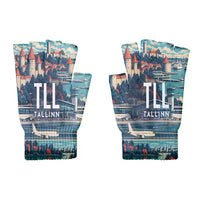 Thumbnail for Lennart Meri Tallinn Airport (TLL) Gloves - Gloves - Cut - 3D