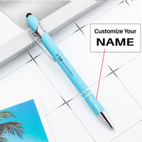 Thumbnail for Toulon-Hyères Airport (TLN) Pens - touch pen - light blue with name