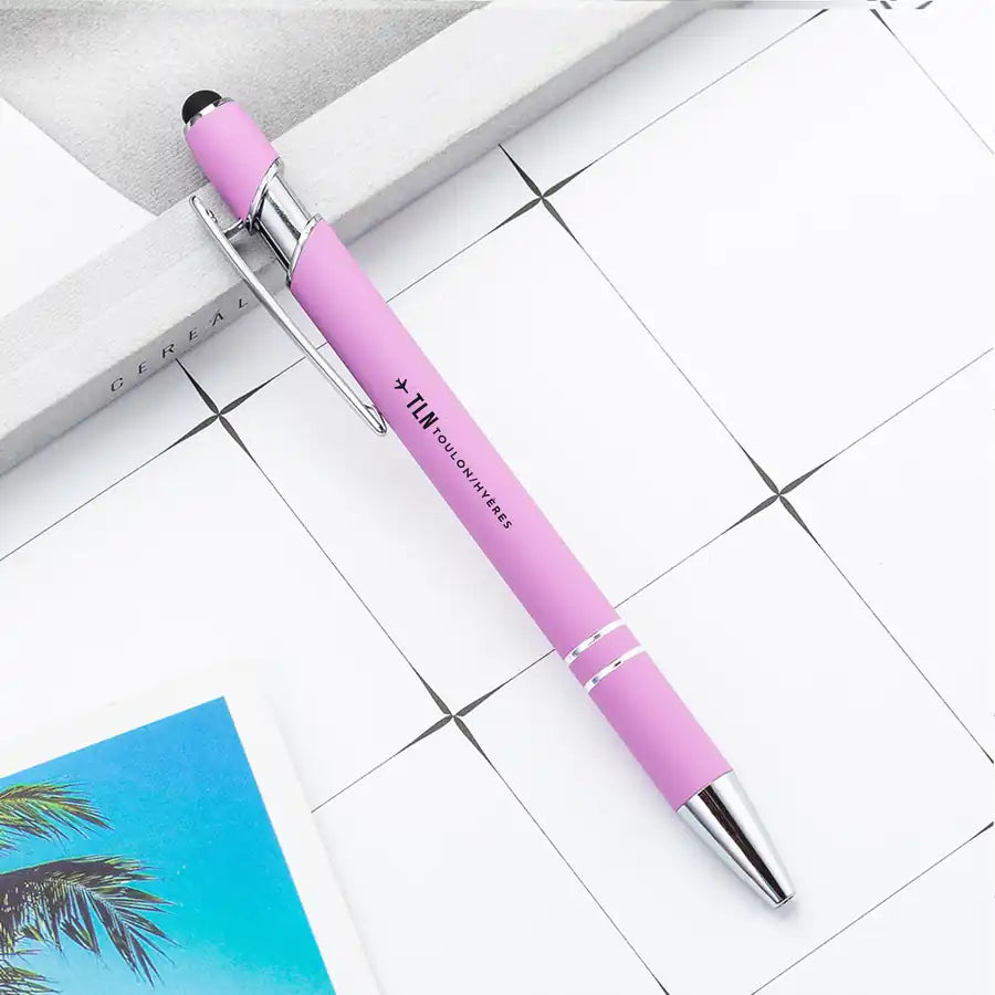 Toulon-Hyères Airport (TLN) Pens - touch pen - light purple