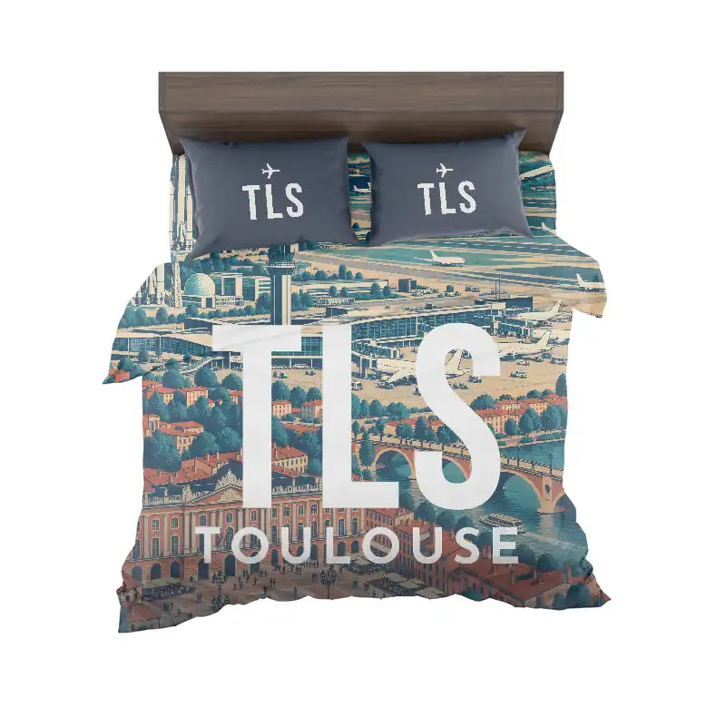 Toulouse-Blagnac Airport (TLS) Bedding Sets & Blankets - Bedding Set - Scene
