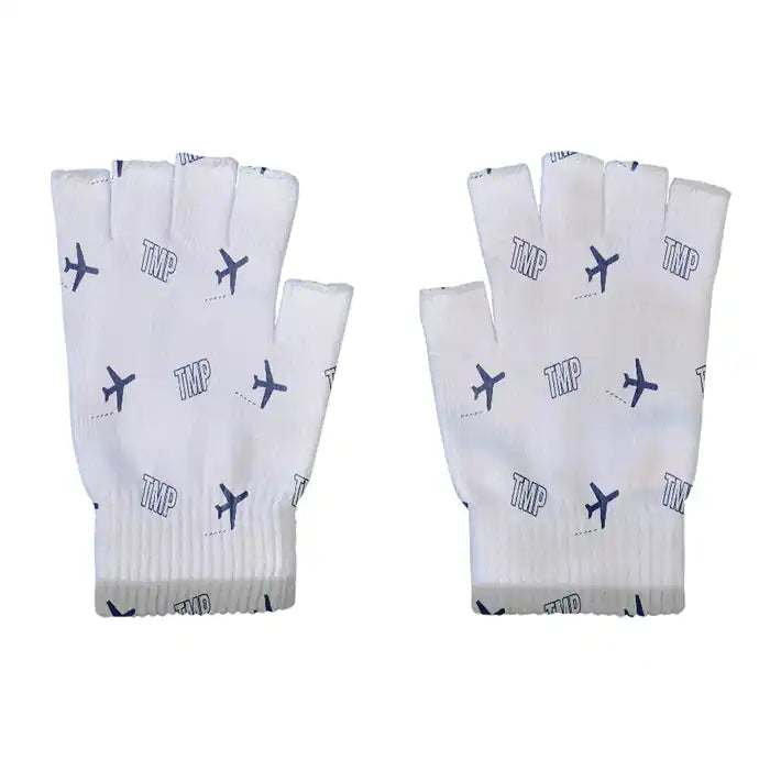 Tampere-Pirkkala Airport (TMP) Gloves - Gloves - Cut - Pattern - Light Gray