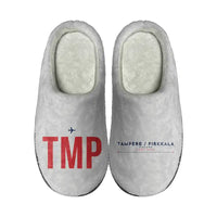 Thumbnail for Tampere-Pirkkala Airport (TMP) Slippers & Flip Flops - Slippers - Cotton - Code - Different - Light Gray