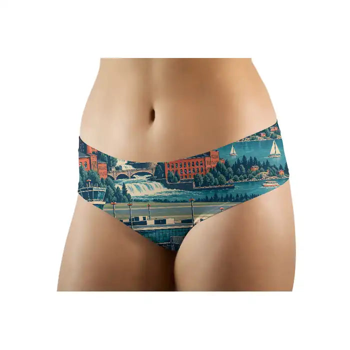 Tampere-Pirkkala Airport (TMP) Women Panties - Scene - Front