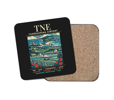 TNE - Poster - Coaster - Black