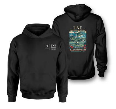TNE - Poster - Double-Side Hoodie - Black