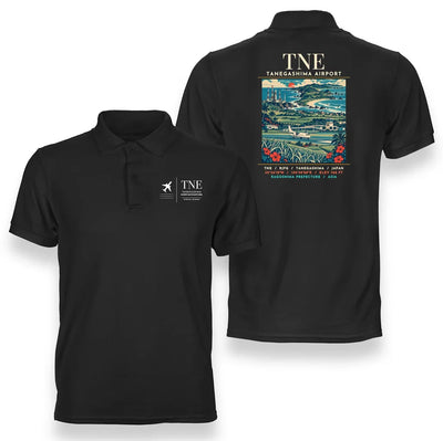 TNE - Poster - Double-Side Polo - Black