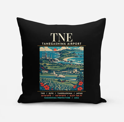 TNE - Poster - Pillow - Black