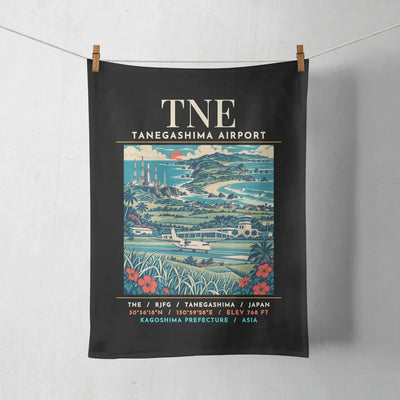 TNE - Poster - Towel - Black