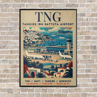 Thumbnail for TNG - Poster - Canvas Framed - Beige