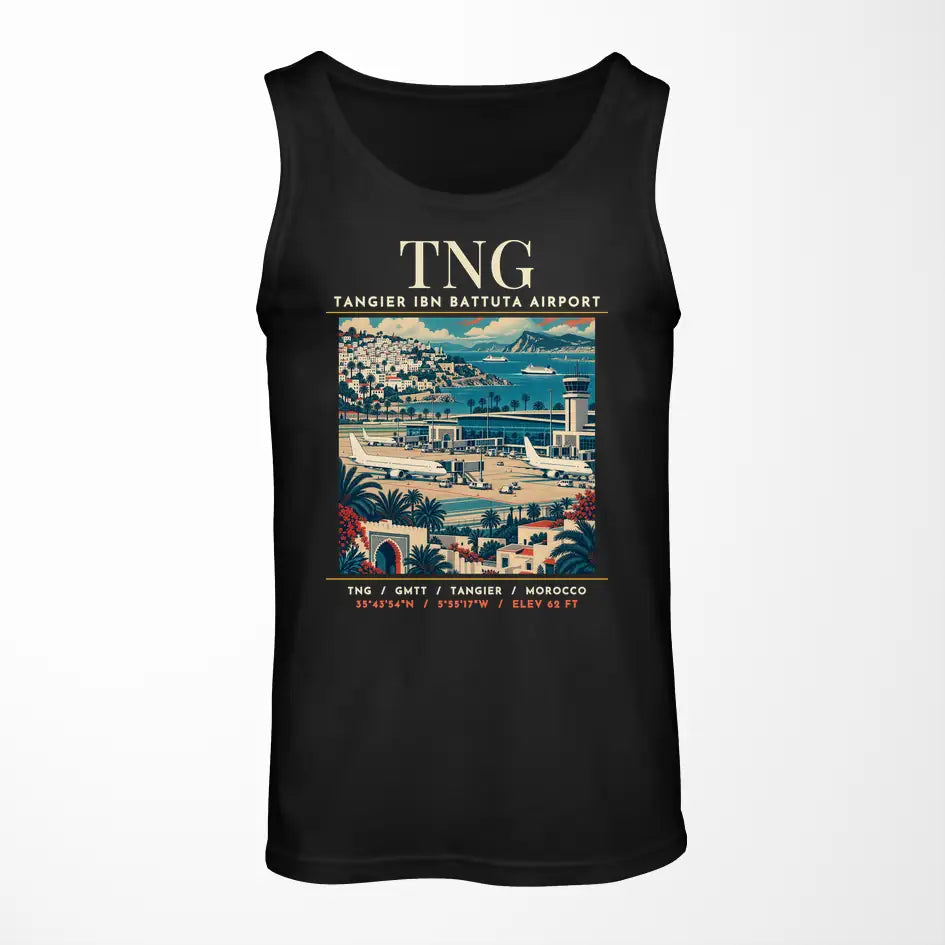 TNG - Poster - Tank Top - Black