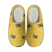 Thumbnail for Tangier Ibn Battuta Airport (TNG) Slippers & Flip Flops - Slippers - Cotton - Pattern - Yellow