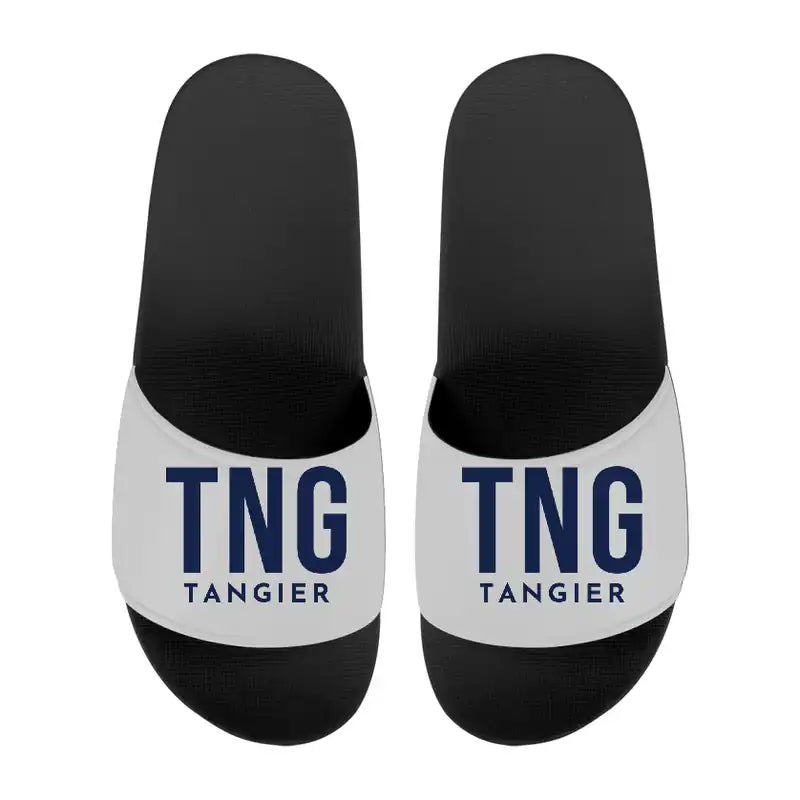 Tangier Ibn Battuta Airport (TNG) Slippers & Flip Flops - Slippers - Sport - Code - Light Gray