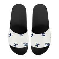 Thumbnail for Tangier Ibn Battuta Airport (TNG) Slippers & Flip Flops - Slippers - Sport - Pattern - White