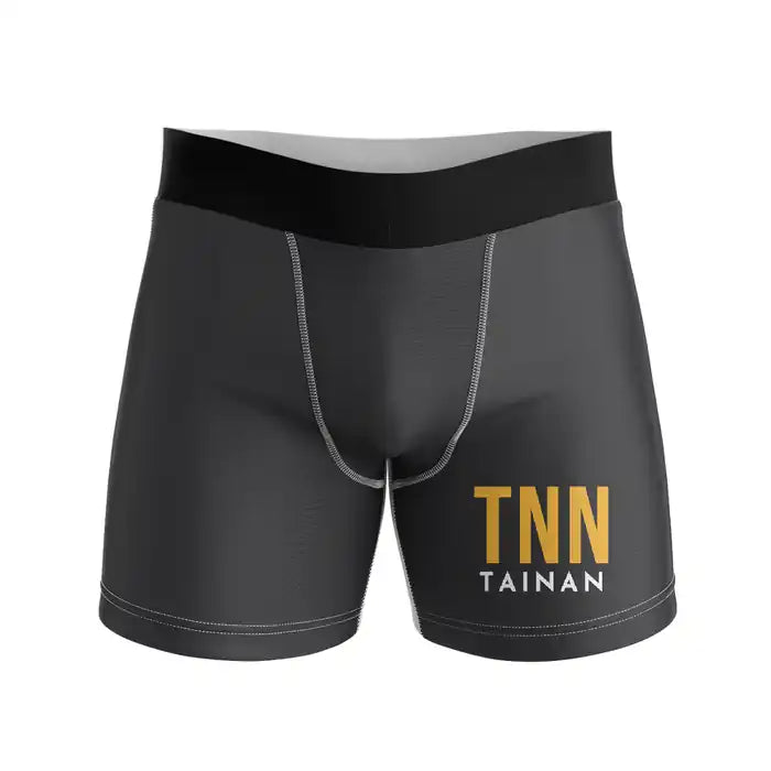 Tainan Airport (TNN) Men Boxers - Code - Black
