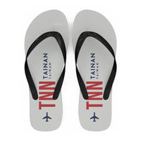 Thumbnail for Tainan Airport (TNN) Slippers & Flip Flops - Slippers - Flip Flops - Code - White