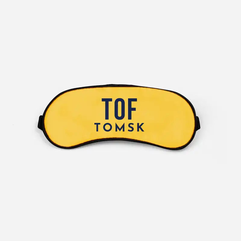 Tomsk Kamov Airport (TOF) Sleep Masks - Sleep Mask - Code - Yellow