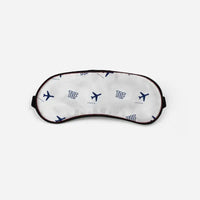 Thumbnail for Tomsk Kamov Airport (TOF) Sleep Masks - Sleep Mask - Pattern - Light Gray