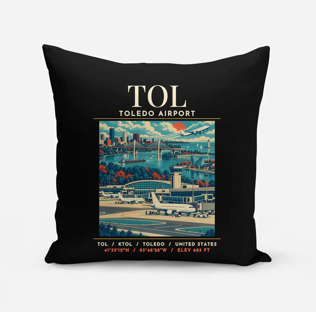 TOL - Poster - Pillow - Black