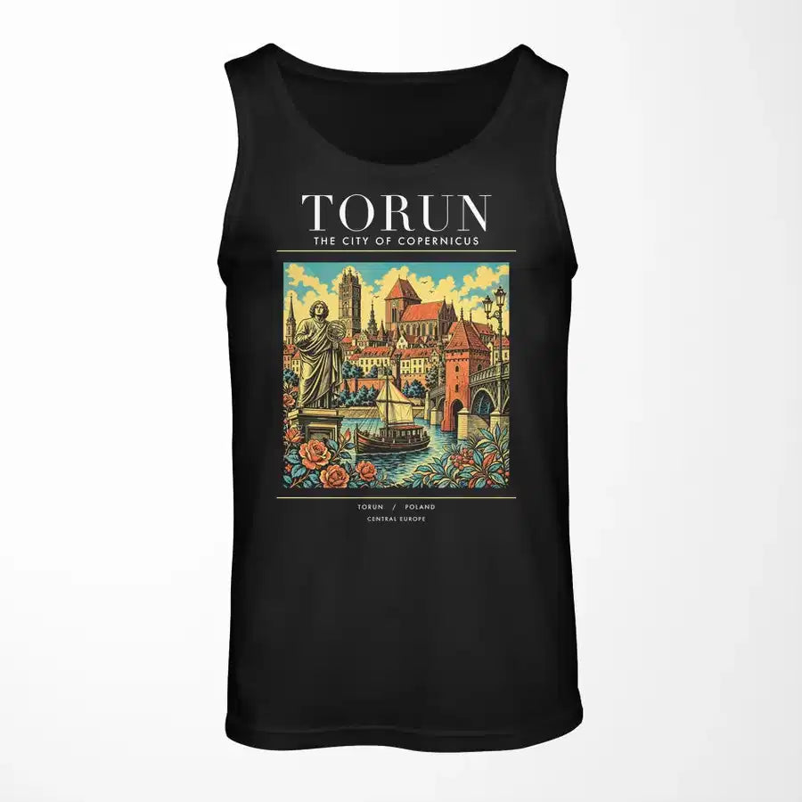 TORUN - Poster - Tank Top - Black
