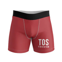 Thumbnail for Tromsø Airport (TOS) Men Boxers - Code - Red