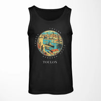 Thumbnail for TOULON - Badge - Tank Top - Black