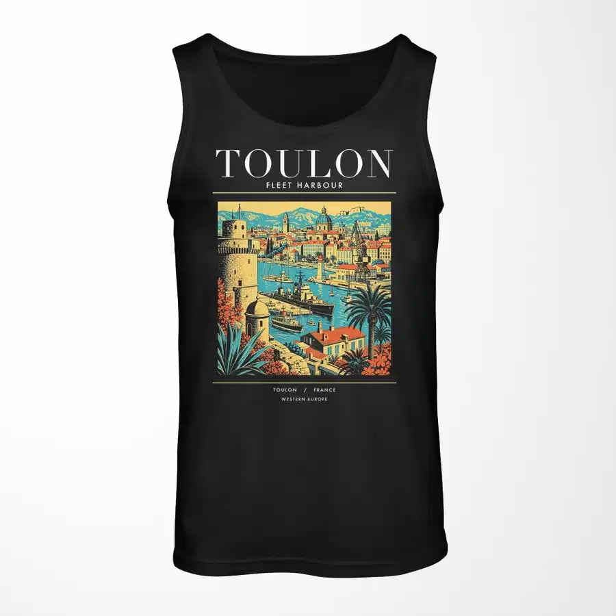 TOULON - Poster - Tank Top - Black