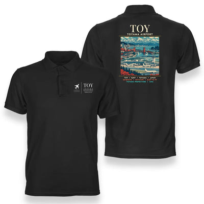 TOY - Poster - Double-Side Polo - Black